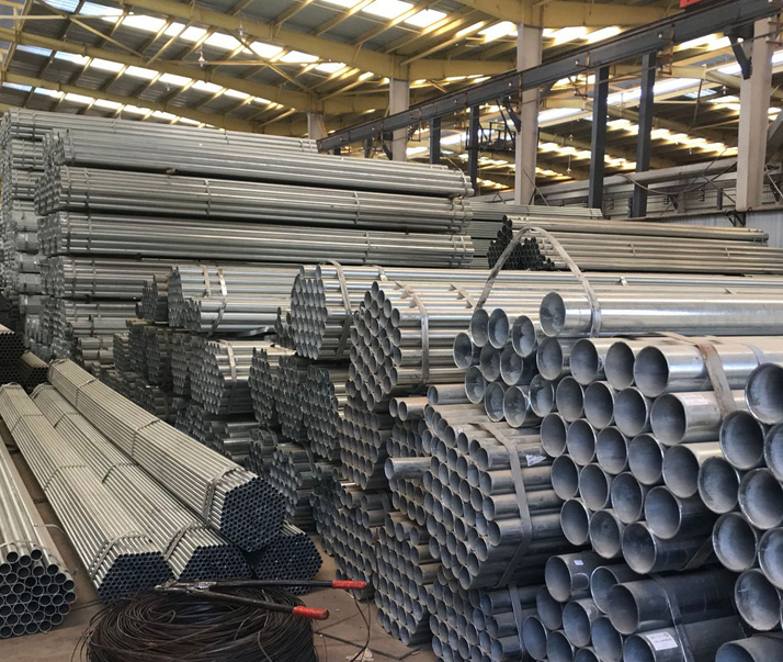 新源q235b热镀锌带钢管